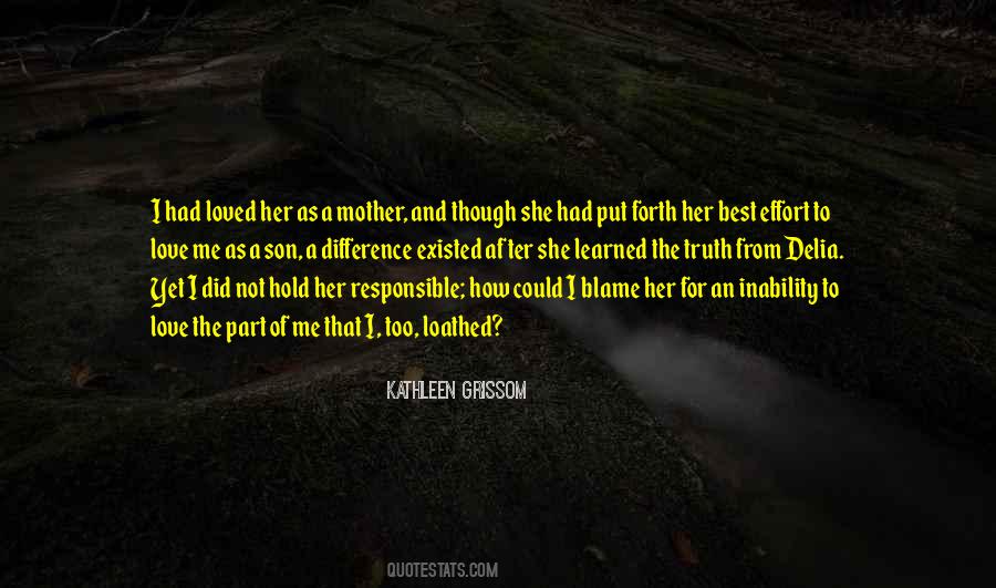 Love Blame Quotes #1171549