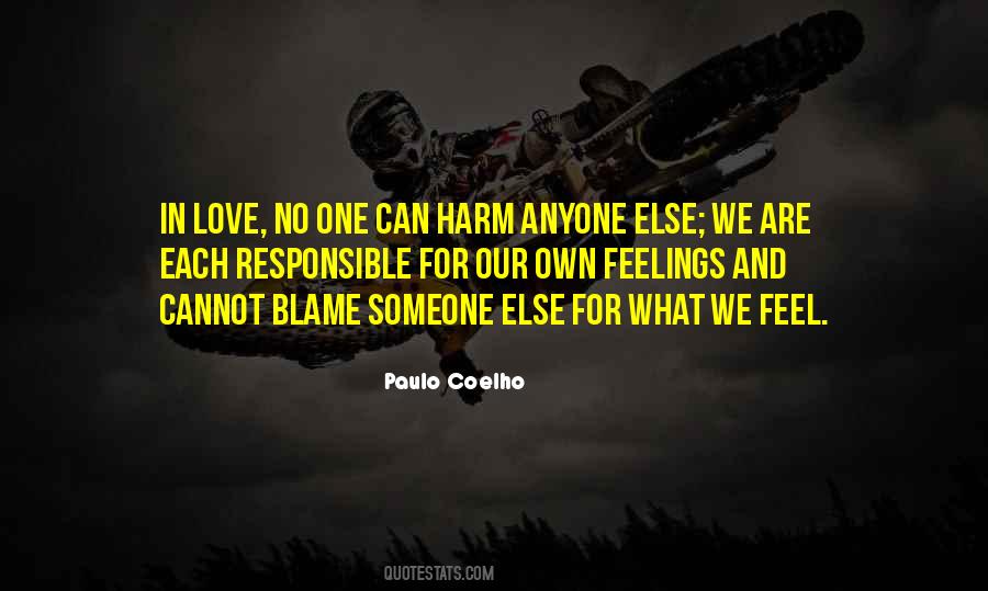 Love Blame Quotes #239839