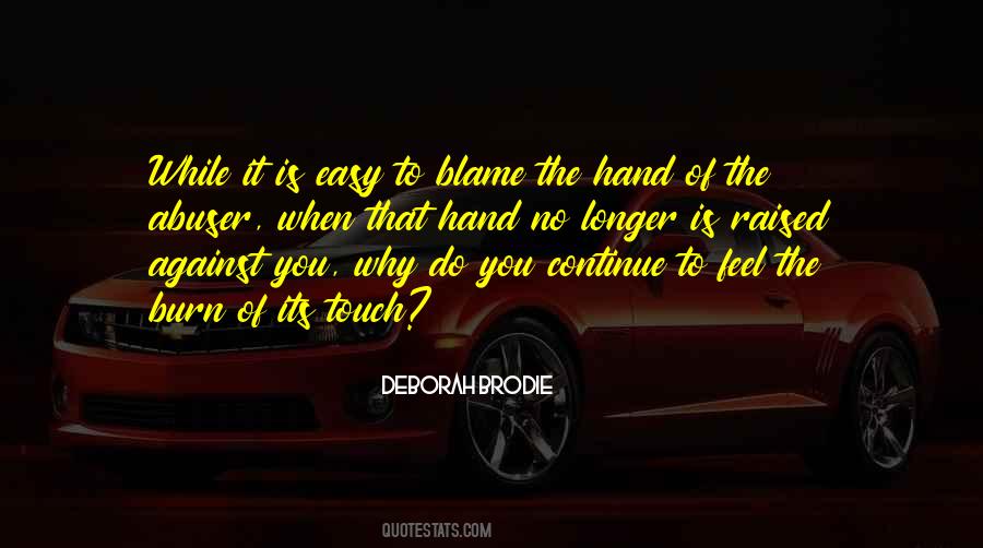 Love Blame Quotes #456749