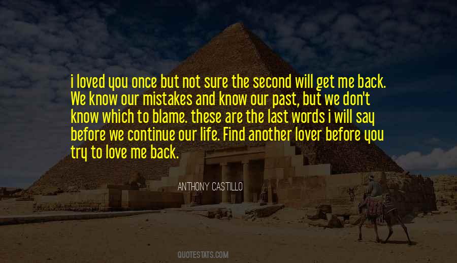 Love Blame Quotes #598371