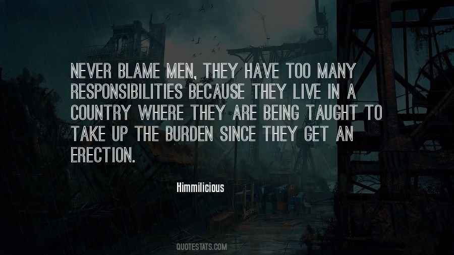 Love Blame Quotes #606882