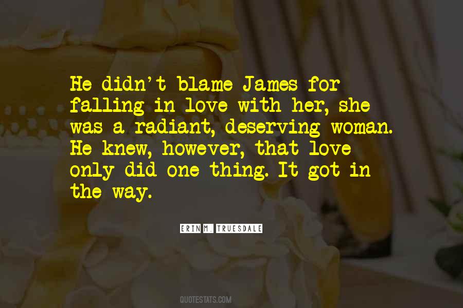 Love Blame Quotes #840241