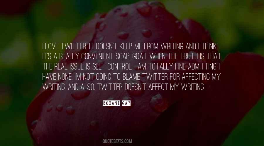 Love Blame Quotes #863526
