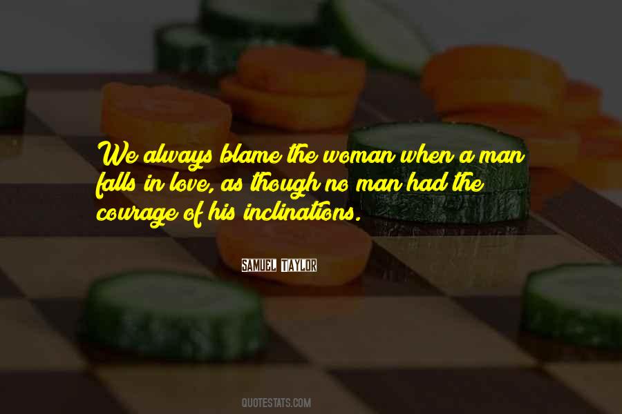 Love Blame Quotes #945411