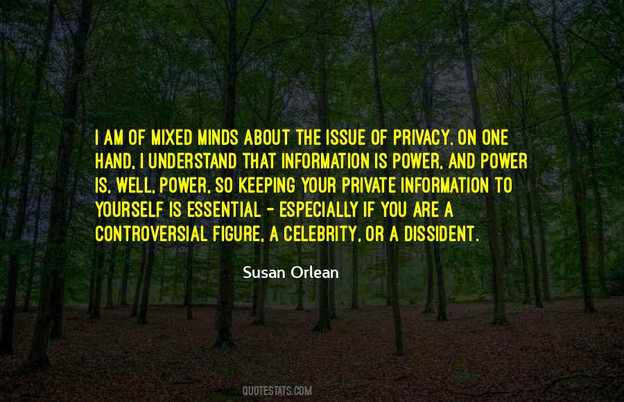 Quotes About The Power Of Information #1252436
