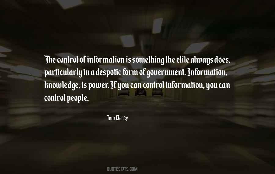 Quotes About The Power Of Information #301223