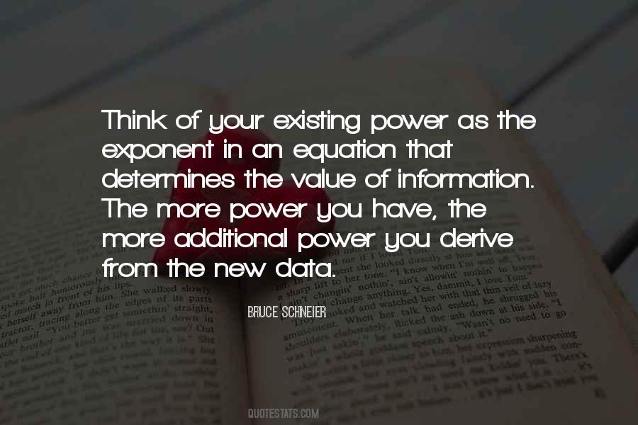 Quotes About The Power Of Information #573319