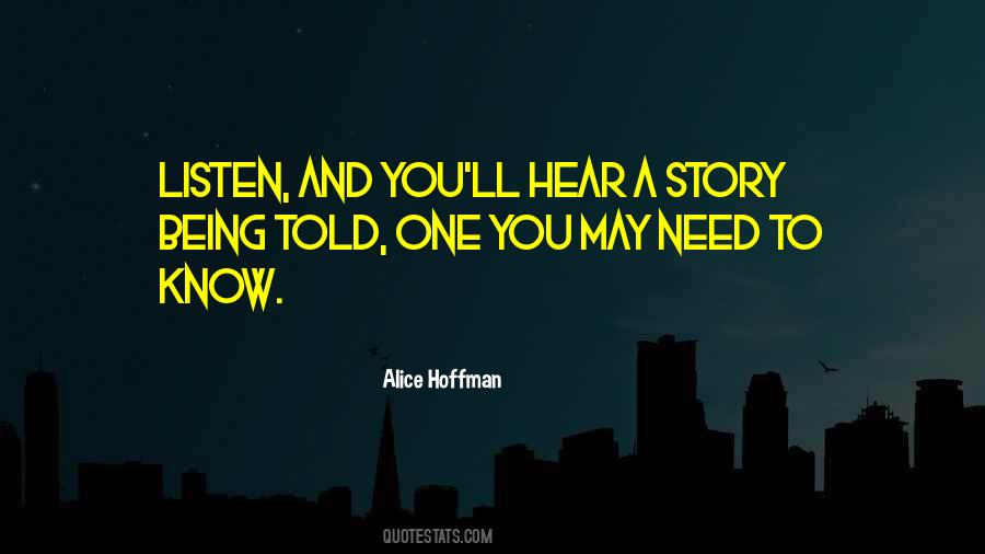 You Need To Listen Quotes #973686