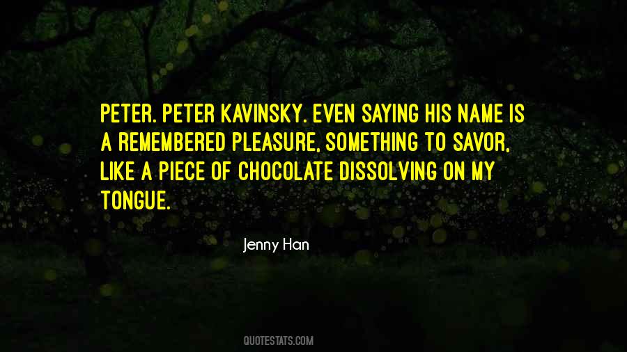 My Chocolate Quotes #163159