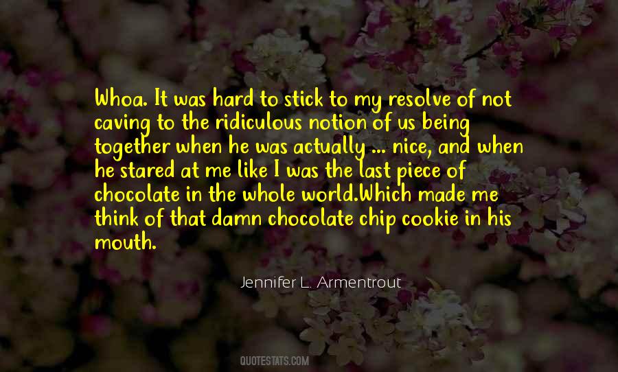 My Chocolate Quotes #951945