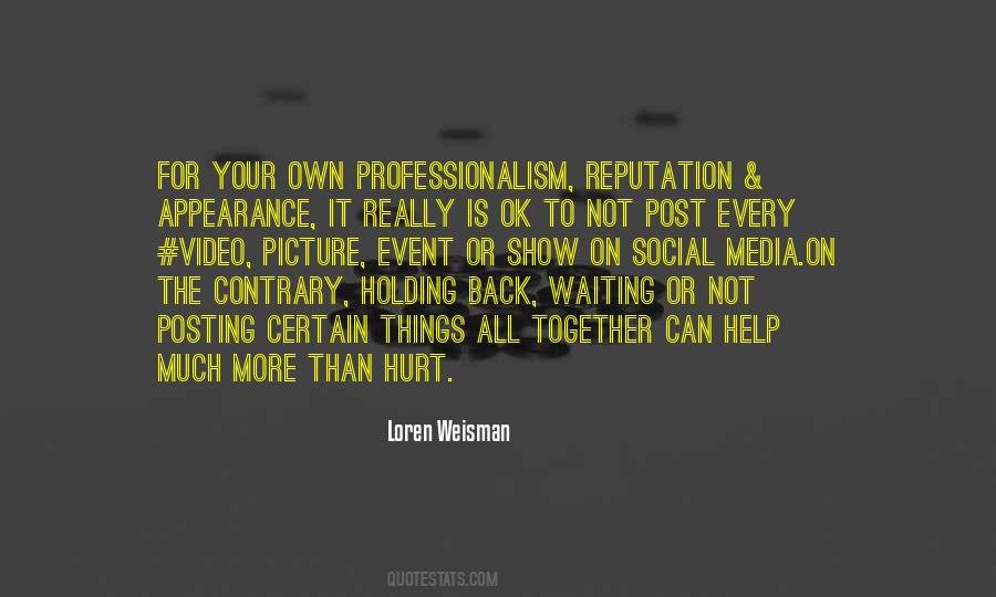 Not Holding On Quotes #169615
