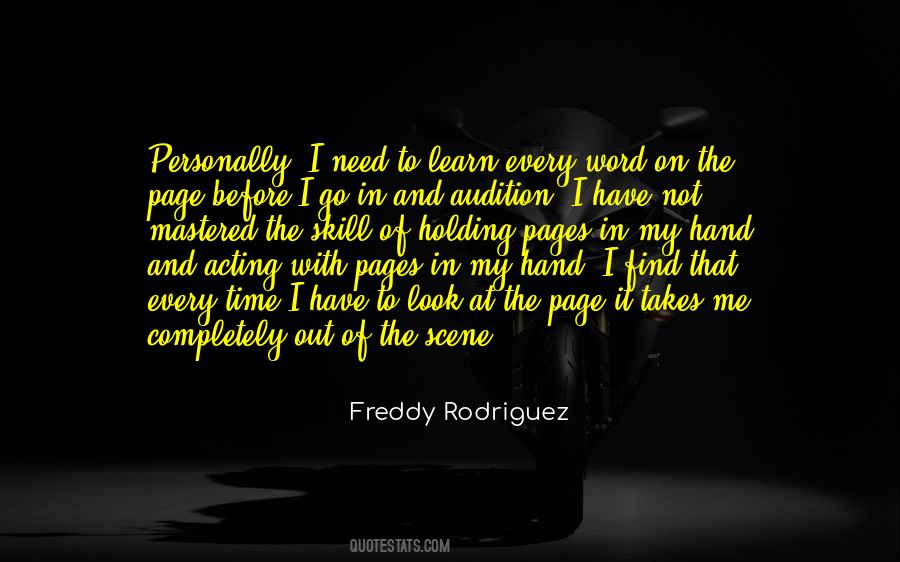 Not Holding On Quotes #992921
