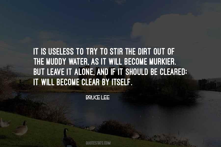 Become Water Quotes #200972