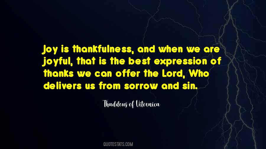 Expression Of Thanks Quotes #1458863