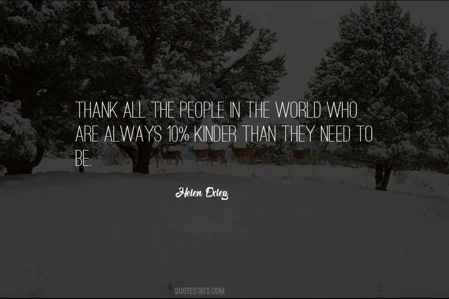 Thank You Kindness Quotes #1769749