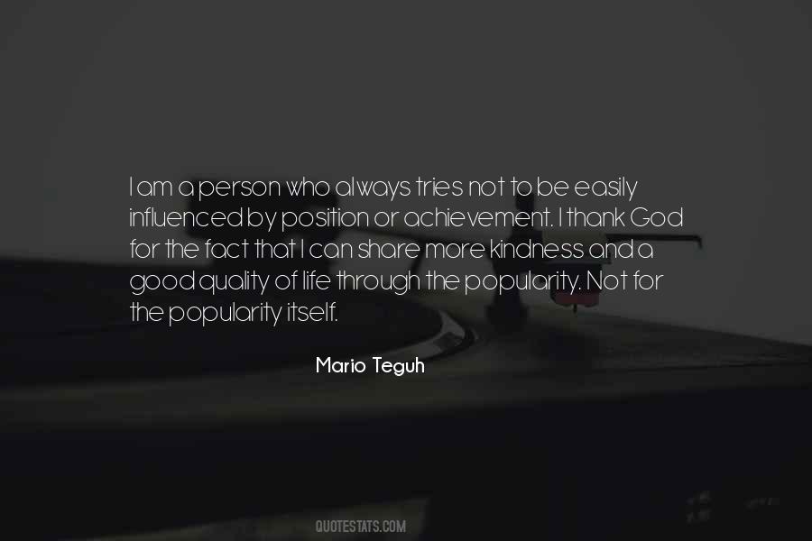 Thank You Kindness Quotes #745949