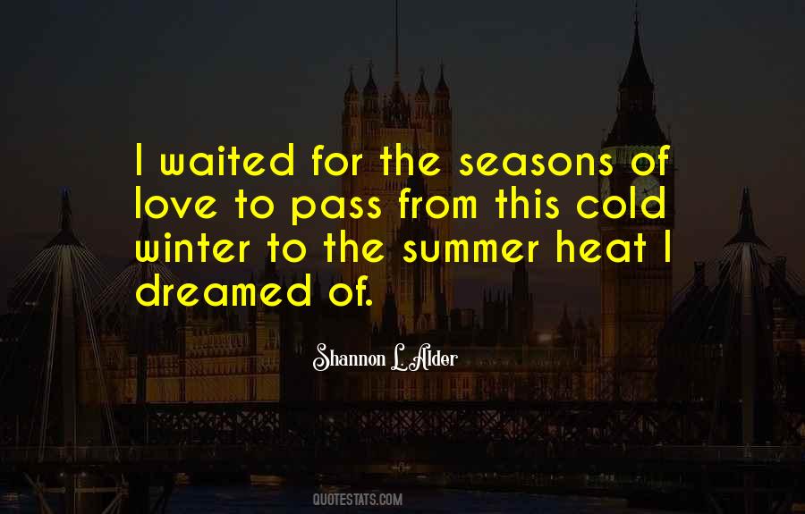 Winter Change Quotes #1174588