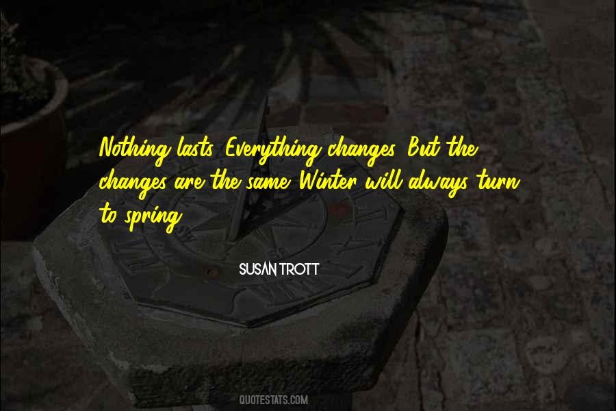 Winter Change Quotes #1706492