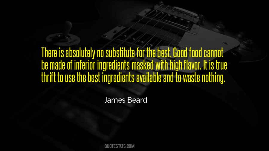 Food Flavor Quotes #1103399