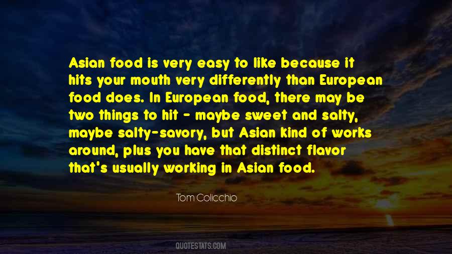 Food Flavor Quotes #960273