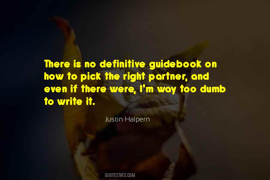 Quotes About Guidebook #711011