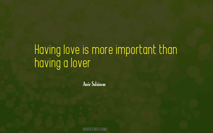 Lover Love Quotes #1078380