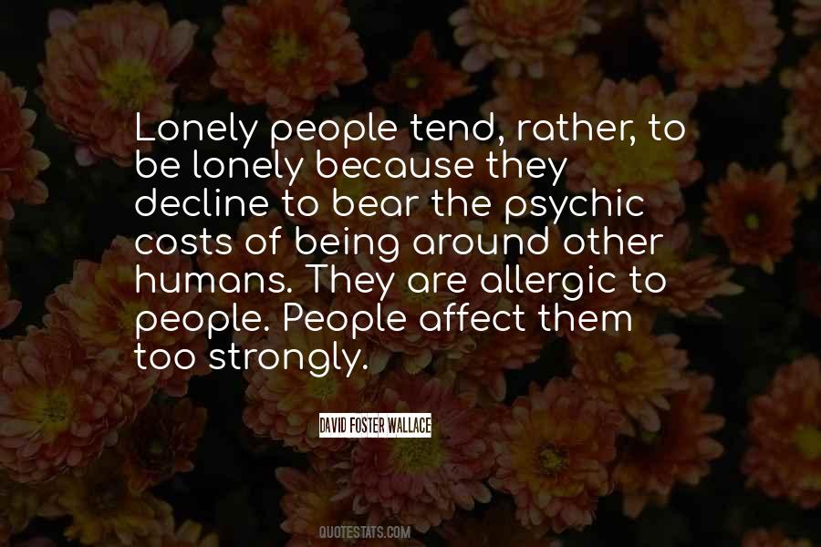 Quotes About Being Allergic #558024