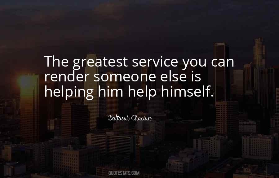 Quotes About Someone Helping You #1733534