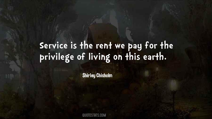 Quotes About The Rent #1187478