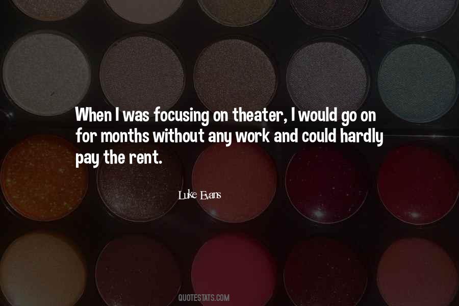 Quotes About The Rent #1741918