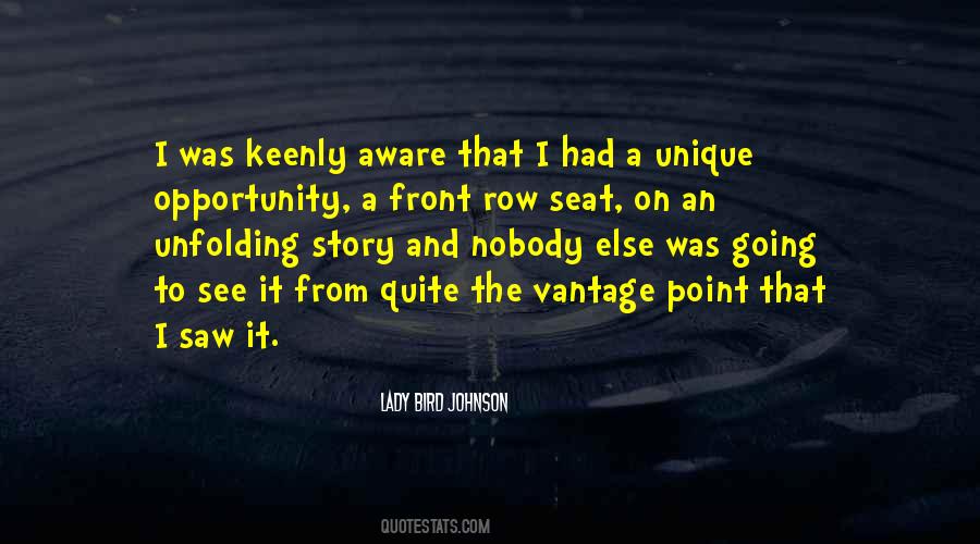 Front Row Seat Quotes #916001