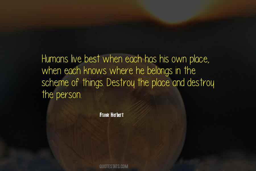 In The Scheme Of Things Quotes #66017