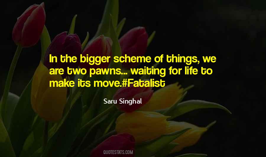 In The Scheme Of Things Quotes #878193