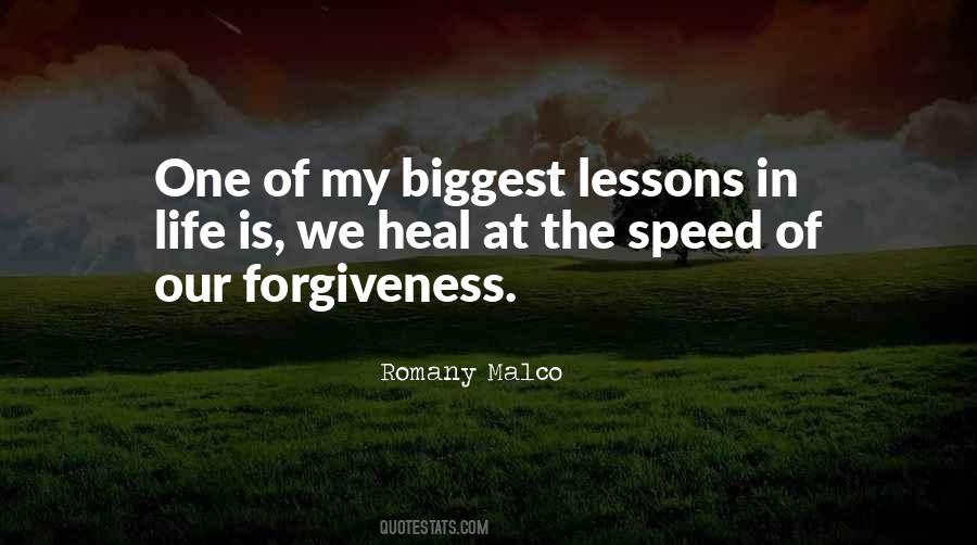 Biggest Lesson Quotes #910709