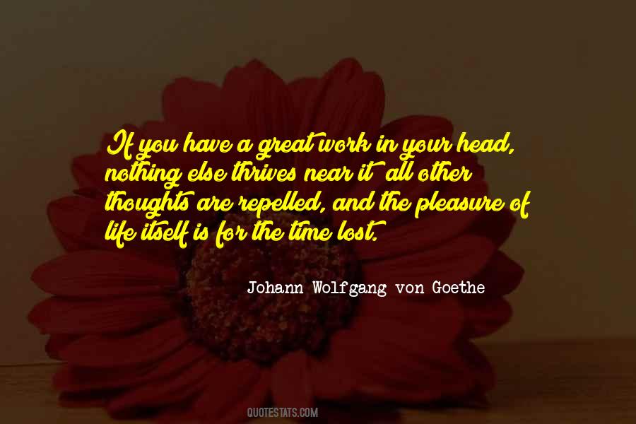 Lost In My Thoughts Quotes #183250