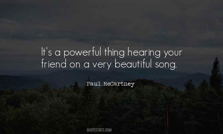 Beautiful Song Quotes #1699427