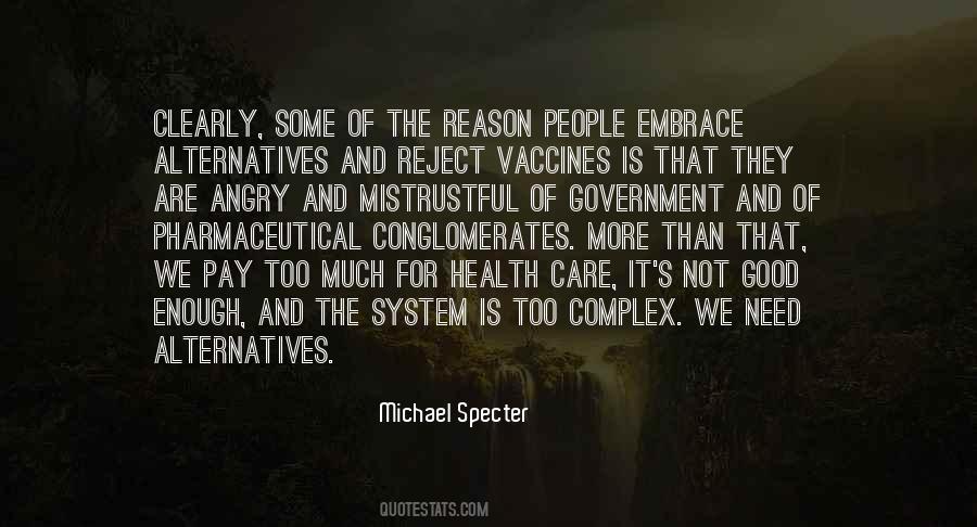 We Care Too Much Quotes #940995