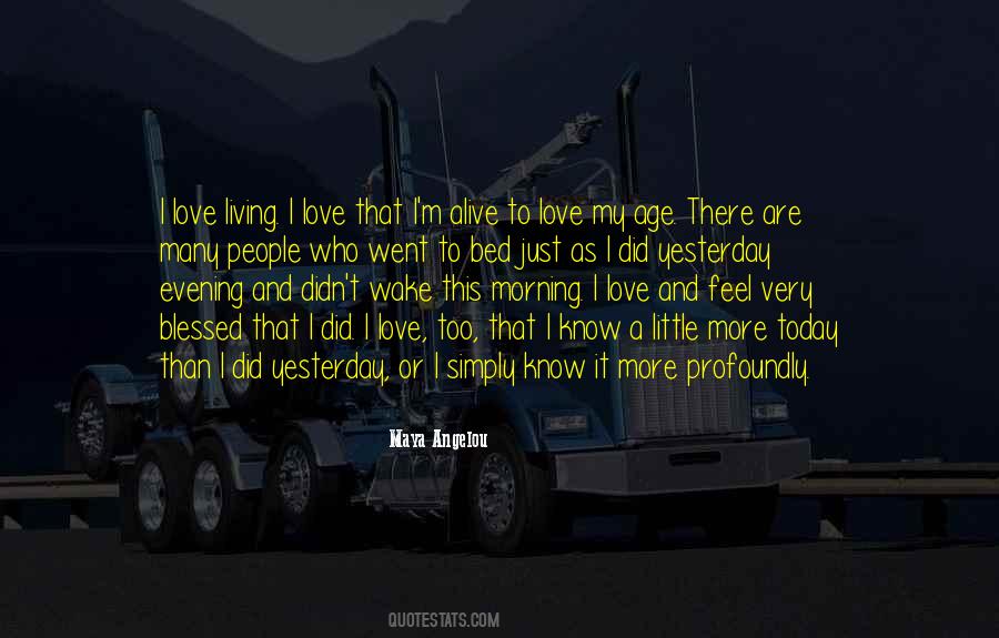 Morning Evening Quotes #1479367