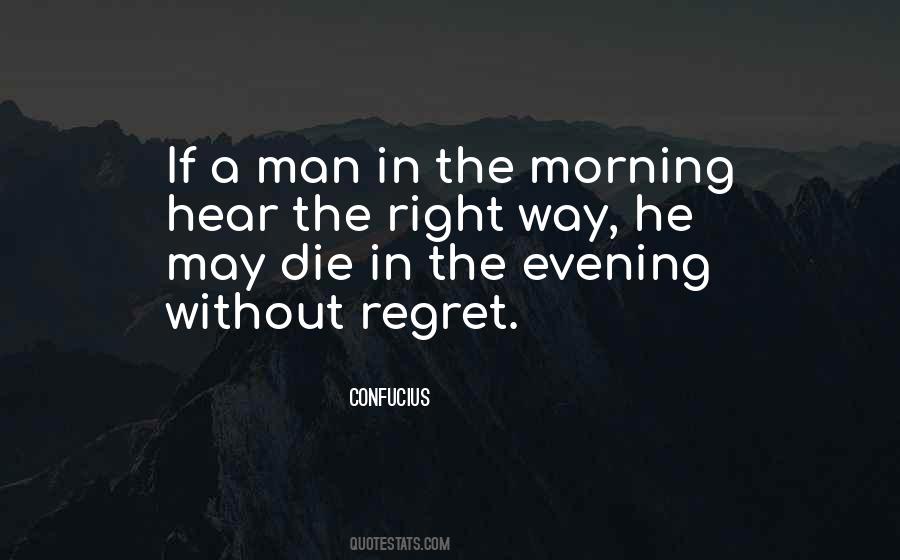 Morning Evening Quotes #1583890