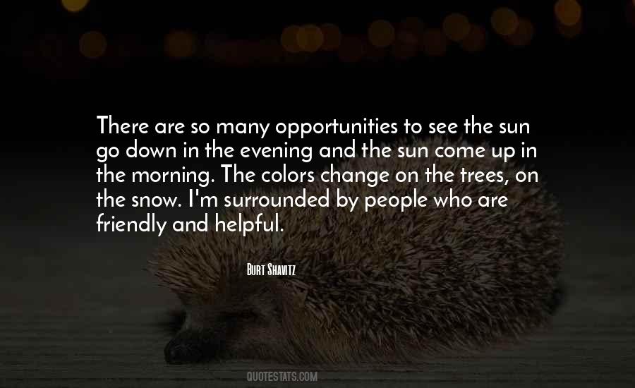 Morning Evening Quotes #1618390
