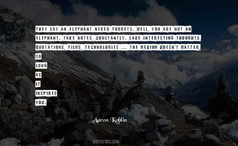 Notes To Myself Quotes #60568