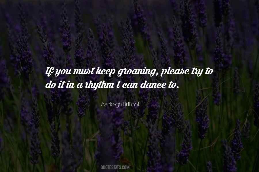 Trying To Dance Quotes #453145