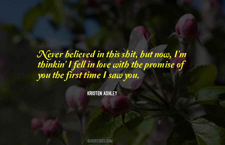 First Promise Quotes #1280713
