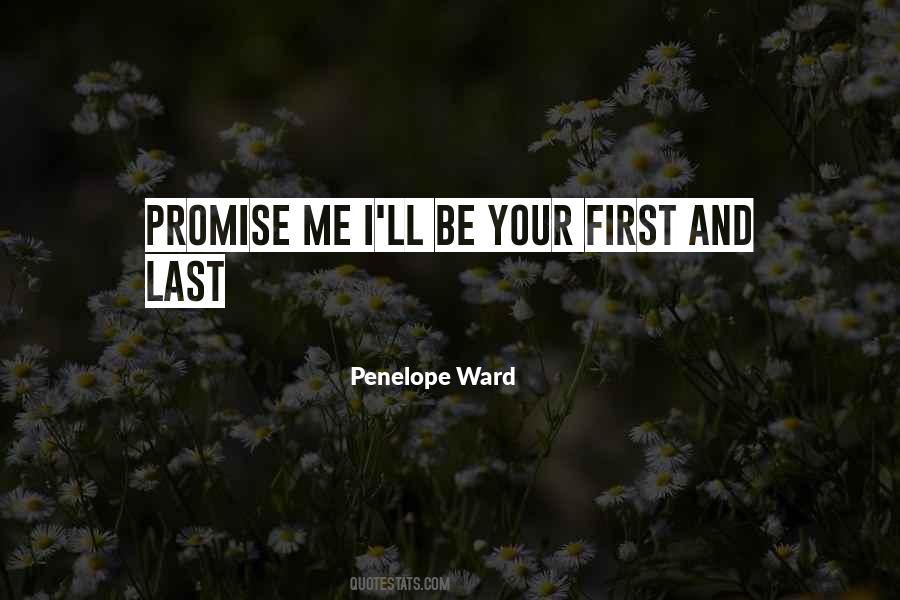First Promise Quotes #1413292