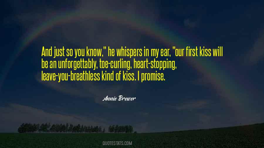 First Promise Quotes #1667479
