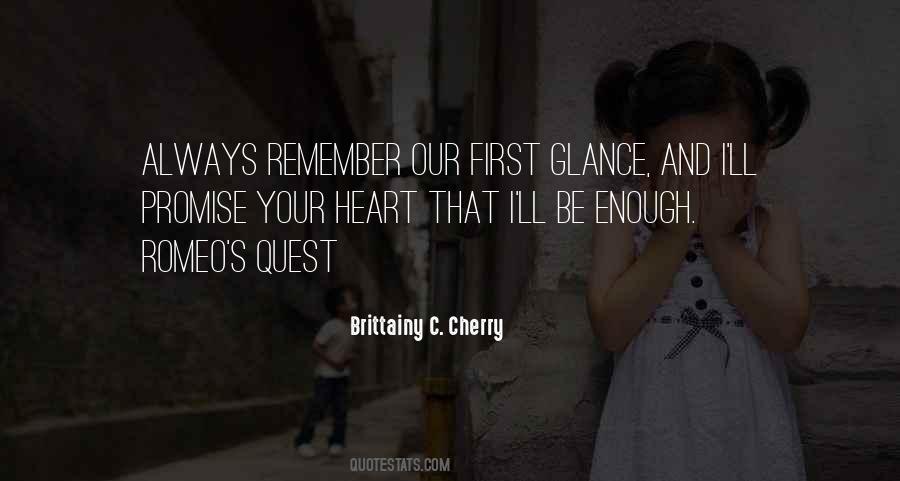 First Promise Quotes #821534
