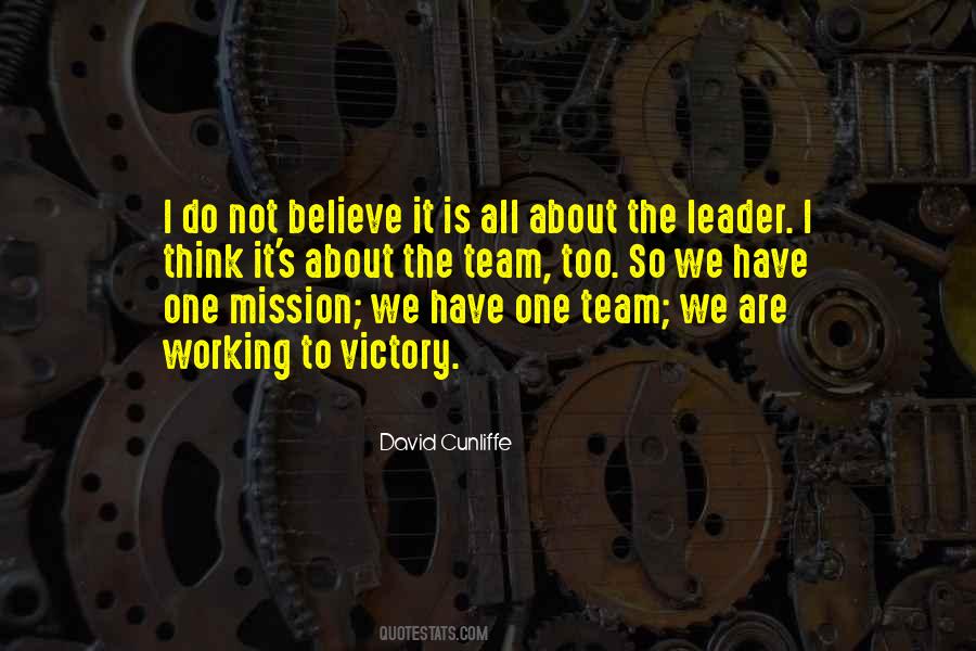One Mission Quotes #341253