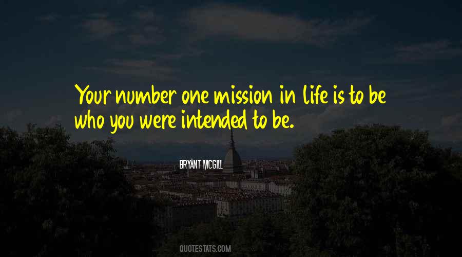 One Mission Quotes #97619