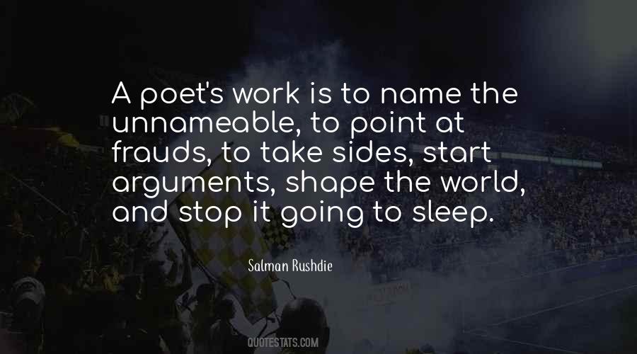 Sleep Poetry Quotes #890037