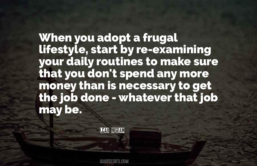 Frugal Quotes #751455